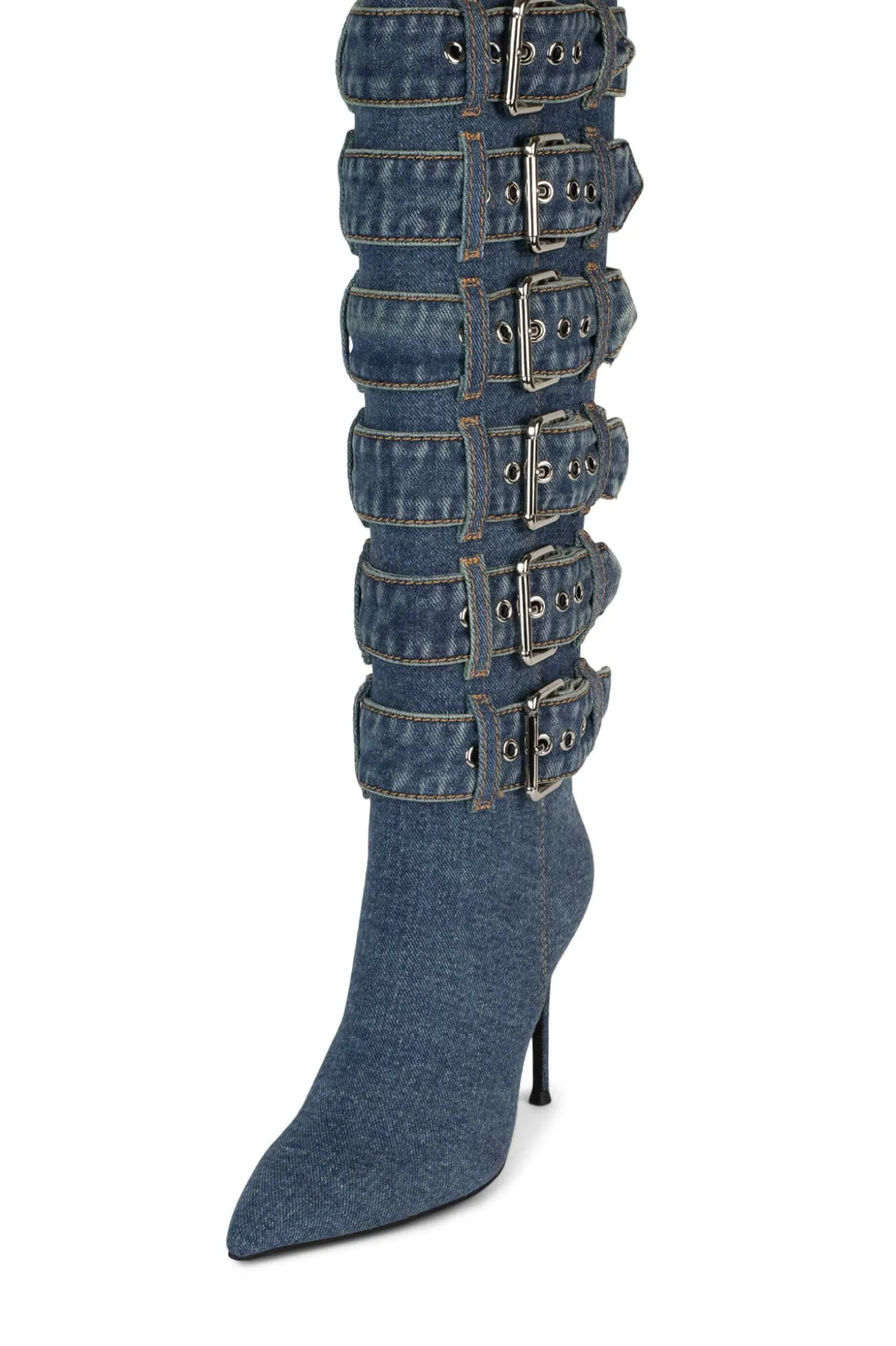 Online Jeffrey Campbell ARSEN-HIB Bluedenim