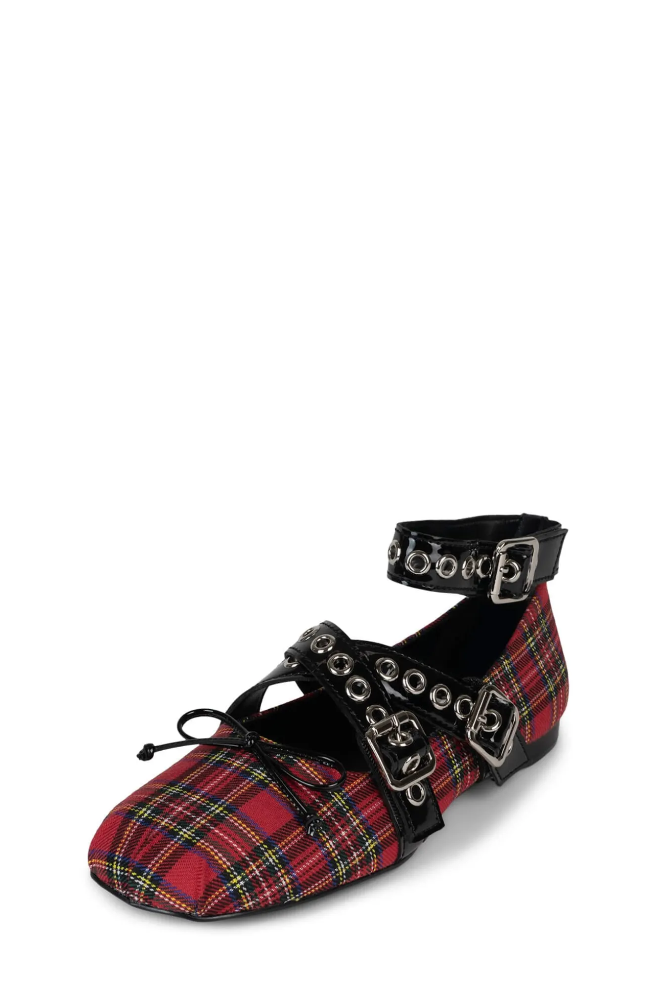 Sale Jeffrey Campbell CHOREO Whitetartanblack