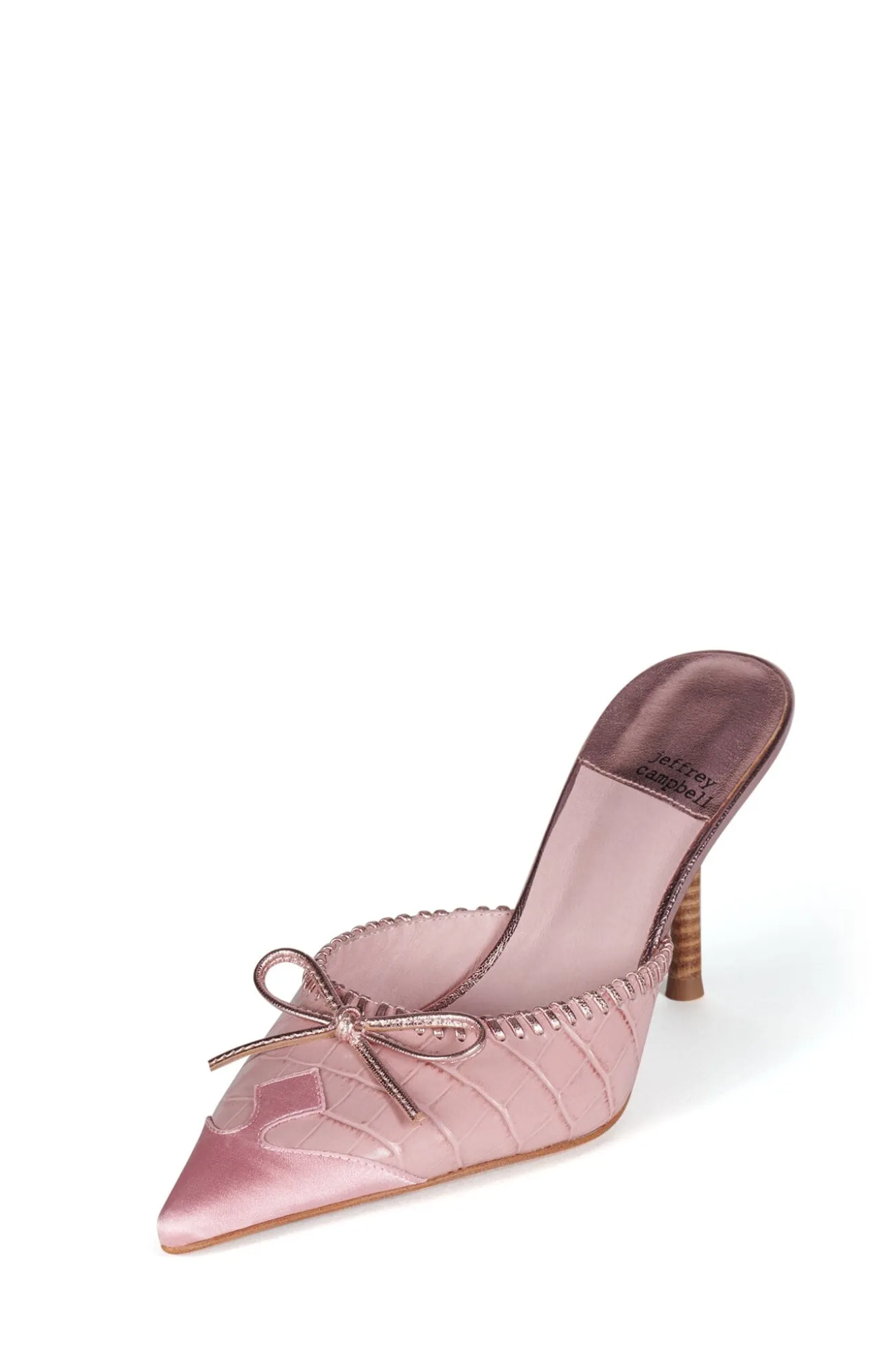 Cheap Jeffrey Campbell CLARABELLE Pinkcrococombo