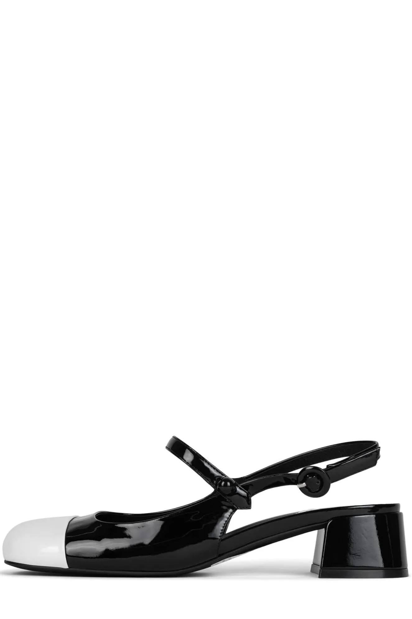 Best Jeffrey Campbell COU-COU Blackpatentwhitepatent