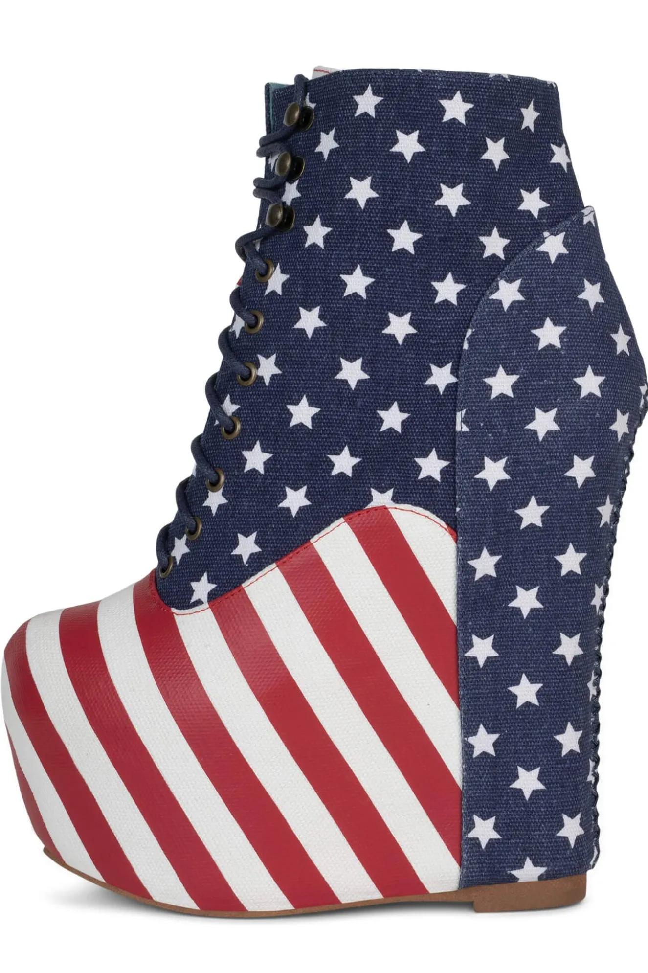 Flash Sale Jeffrey Campbell DAMSEL Starsandstripes