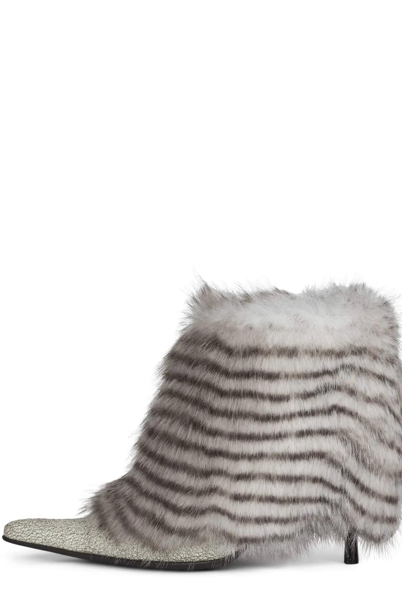 Clearance Jeffrey Campbell DEFROST Icecracklewhitegrey