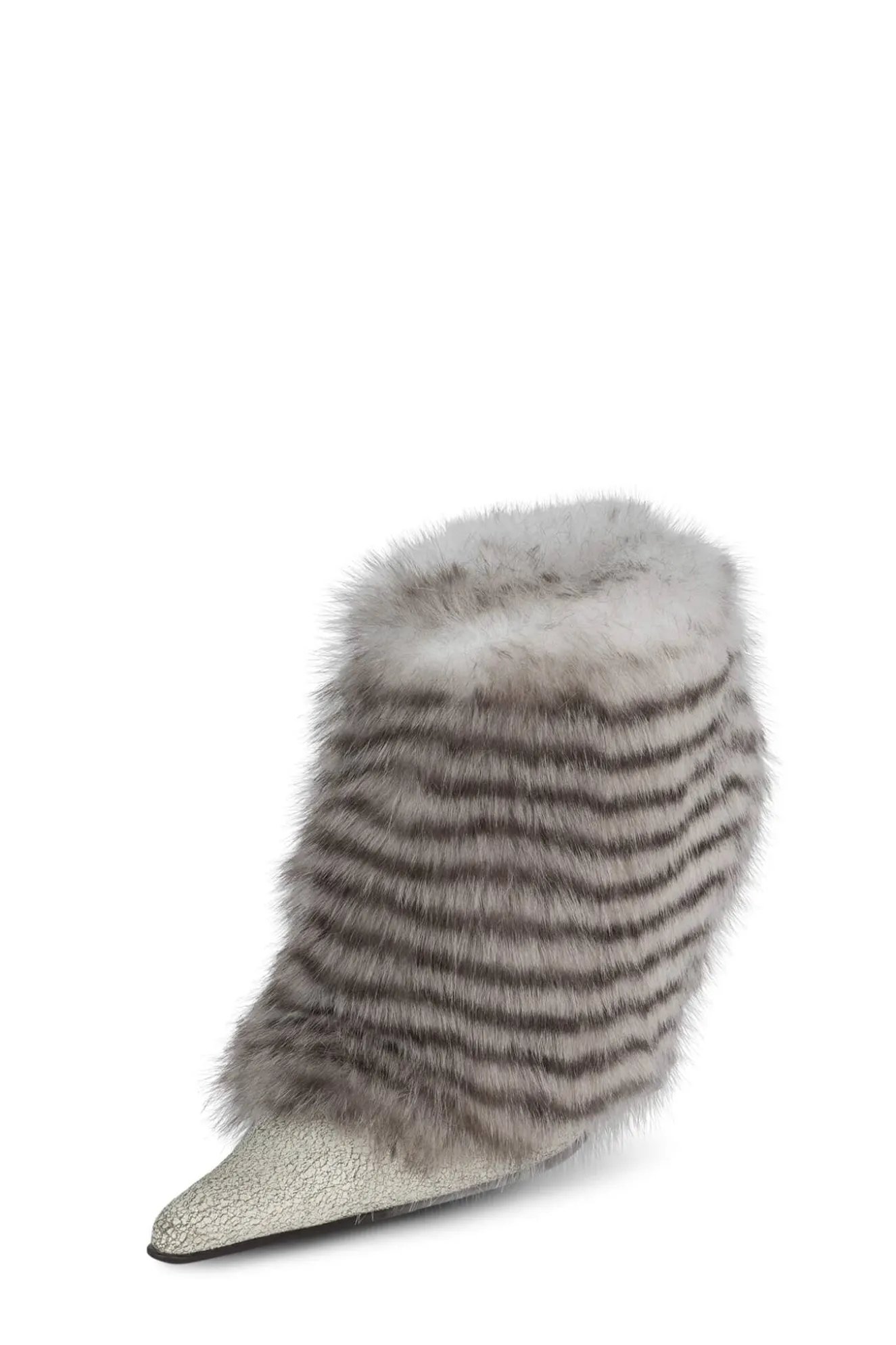 Clearance Jeffrey Campbell DEFROST Icecracklewhitegrey