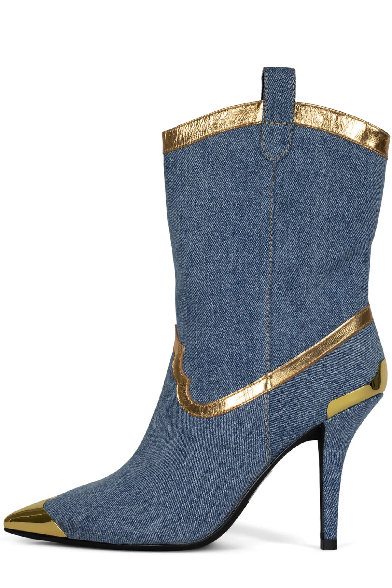 Shop Jeffrey Campbell EL-PASO Bluedenimgold