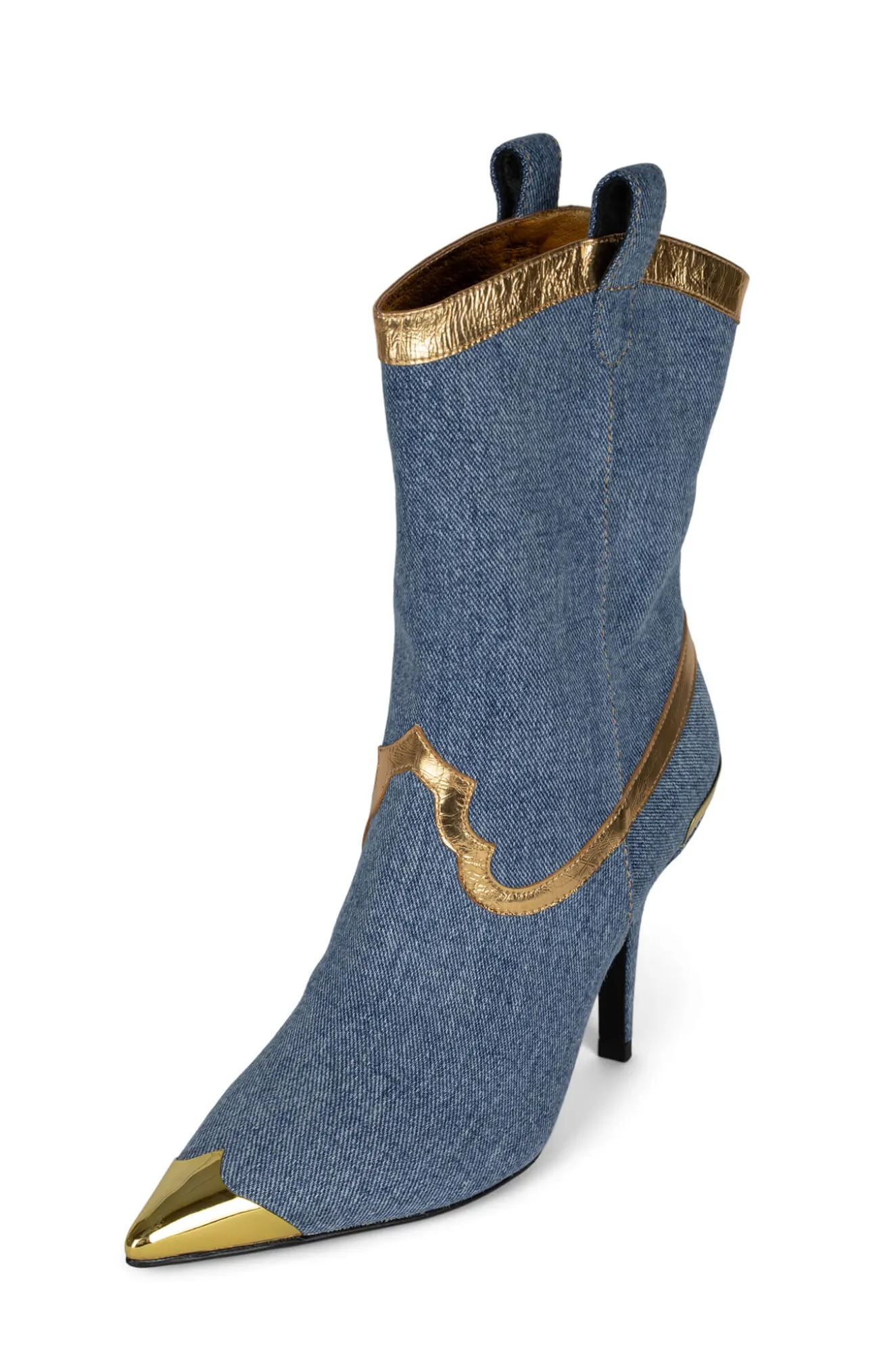 Shop Jeffrey Campbell EL-PASO Bluedenimgold