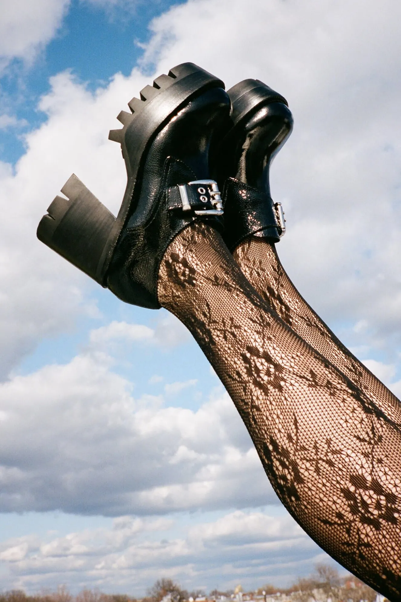 Hot Jeffrey Campbell FAIL Blackcrinklepatent