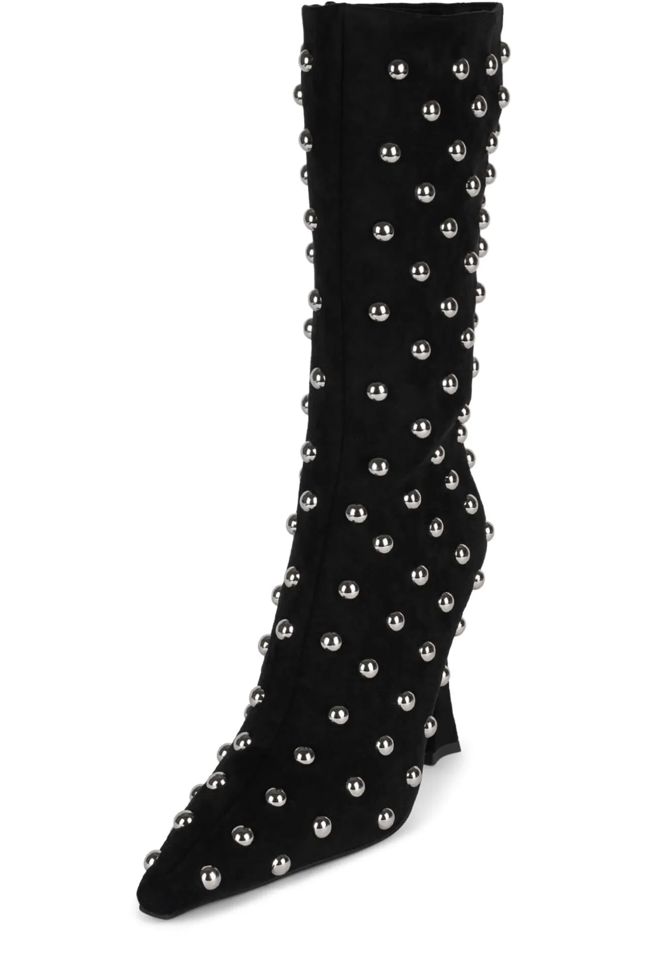 Sale Jeffrey Campbell FANCY-U Blacksuedesilver