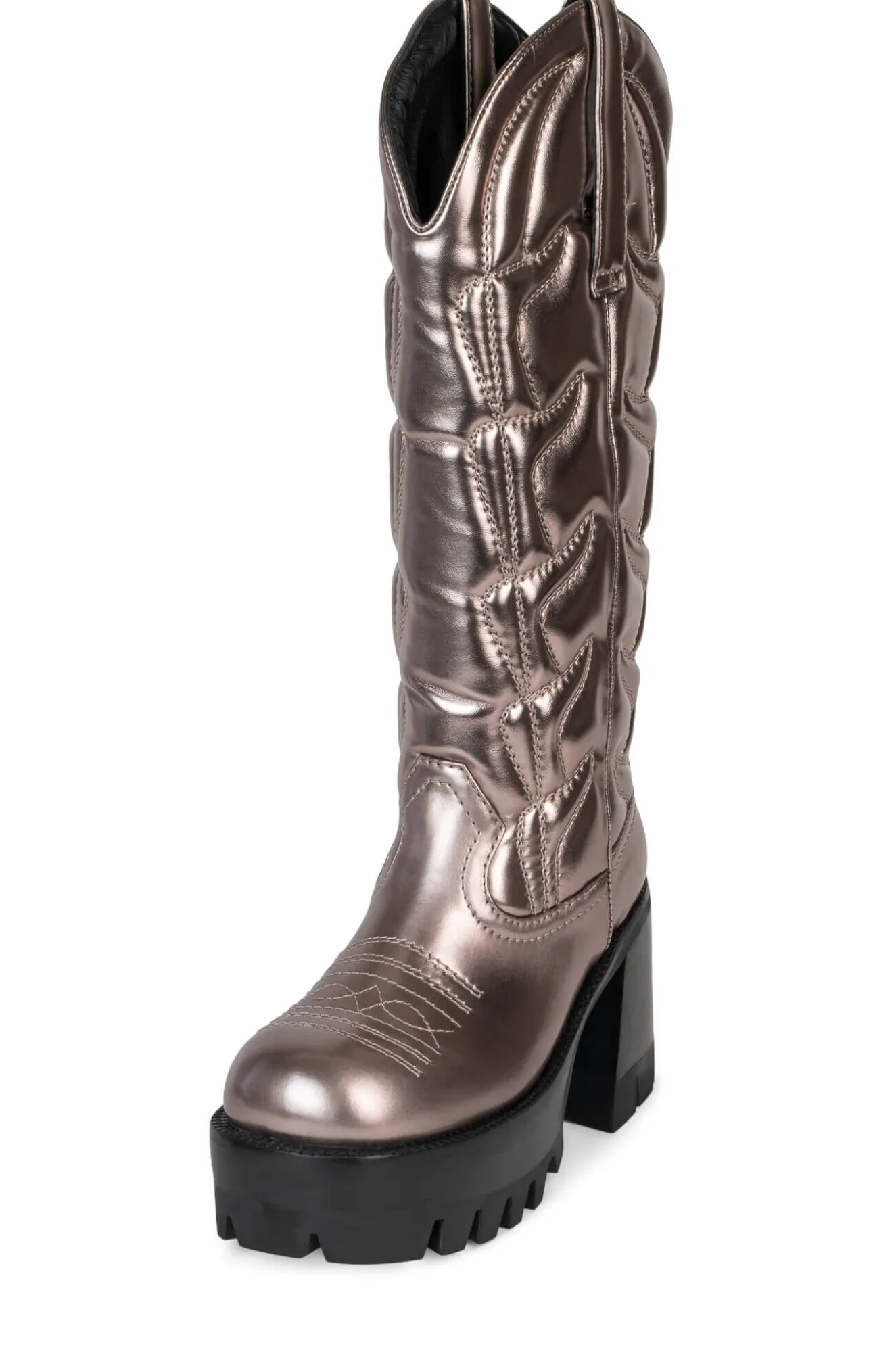 Clearance Jeffrey Campbell HONKY-TONK Pewter