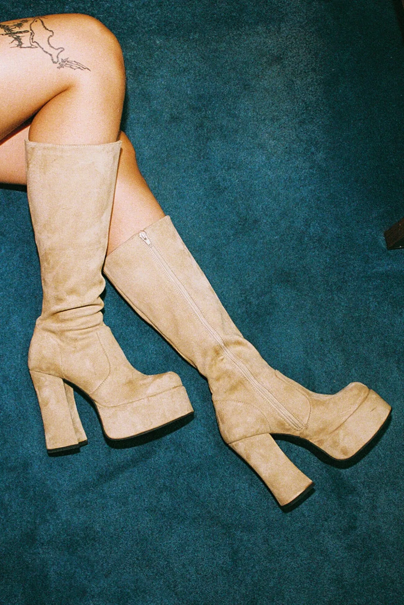 Clearance Jeffrey Campbell JASIRA Naturalsuede