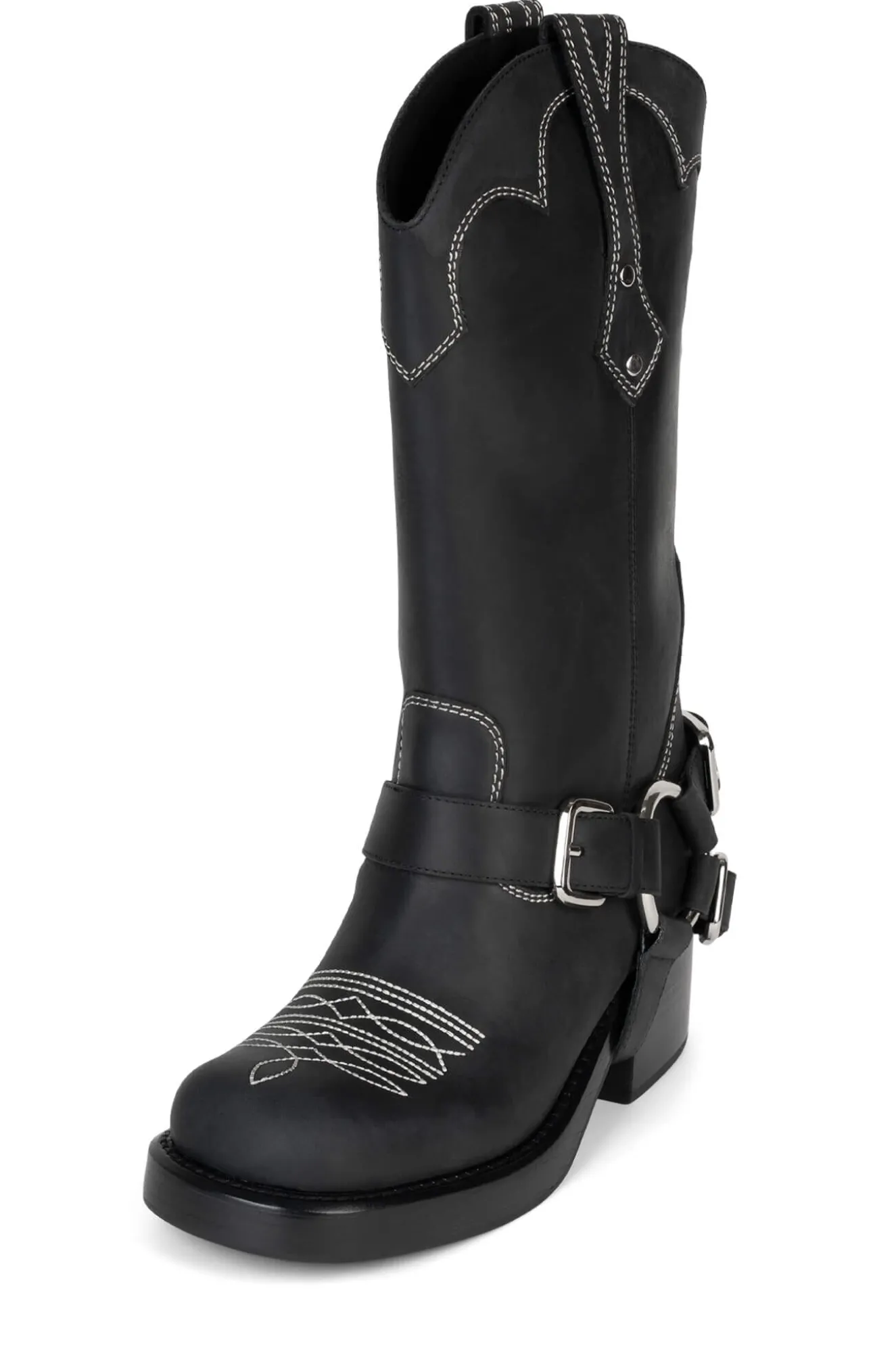 Best Jeffrey Campbell x FP x Understated Leather Motoboy Biker Boot Browndistressed
