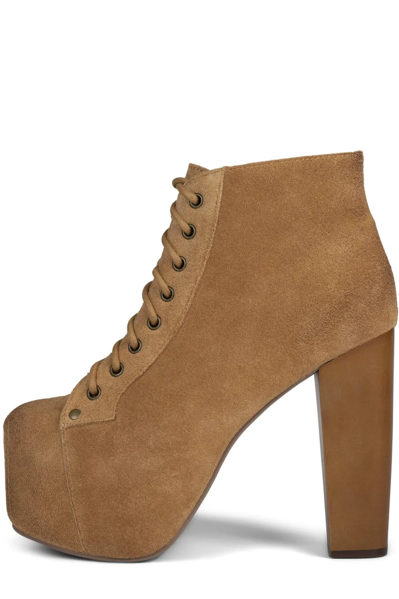 Clearance Jeffrey Campbell LITA Apricotsuedewood
