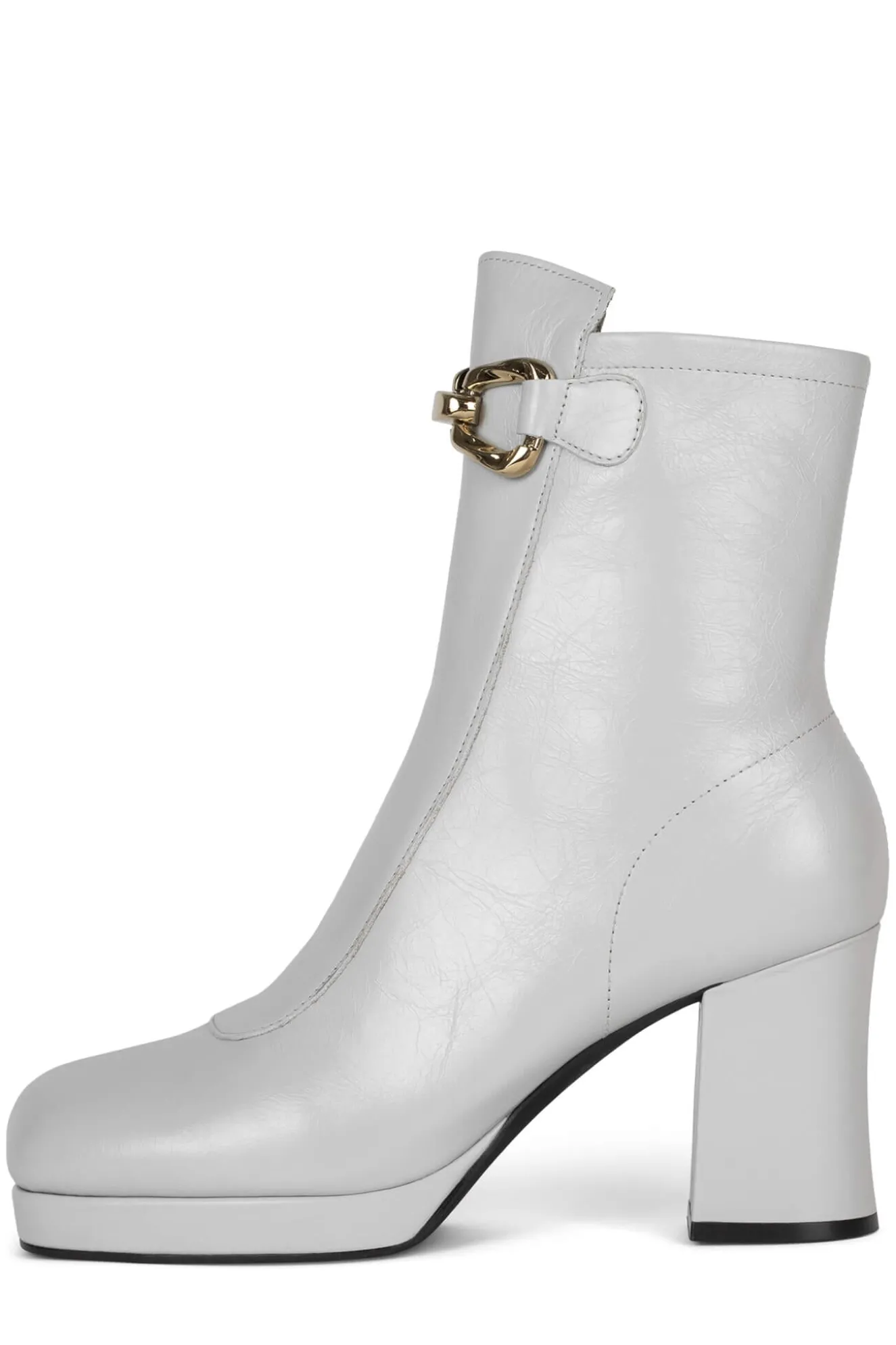 Outlet Jeffrey Campbell MAKENA Greycrinklegold