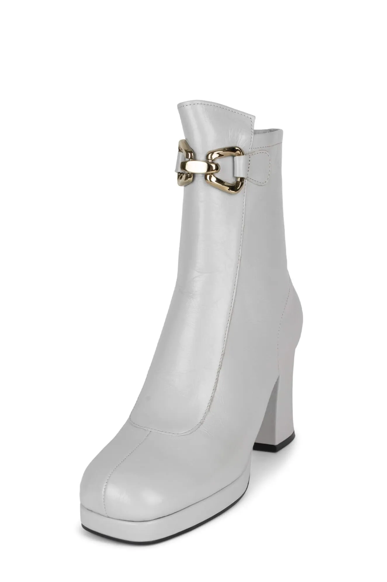 Outlet Jeffrey Campbell MAKENA Greycrinklegold