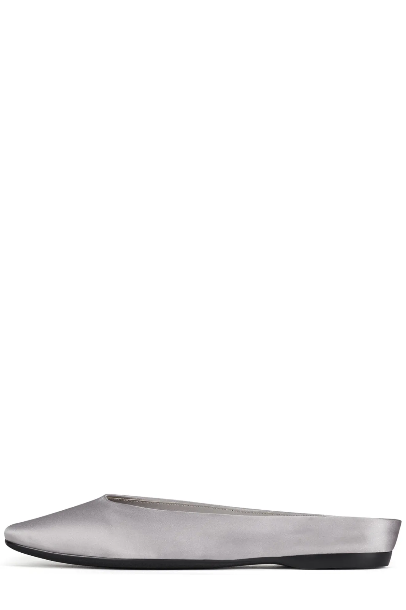Shop Jeffrey Campbell MARZIPAN Lightgreysatin