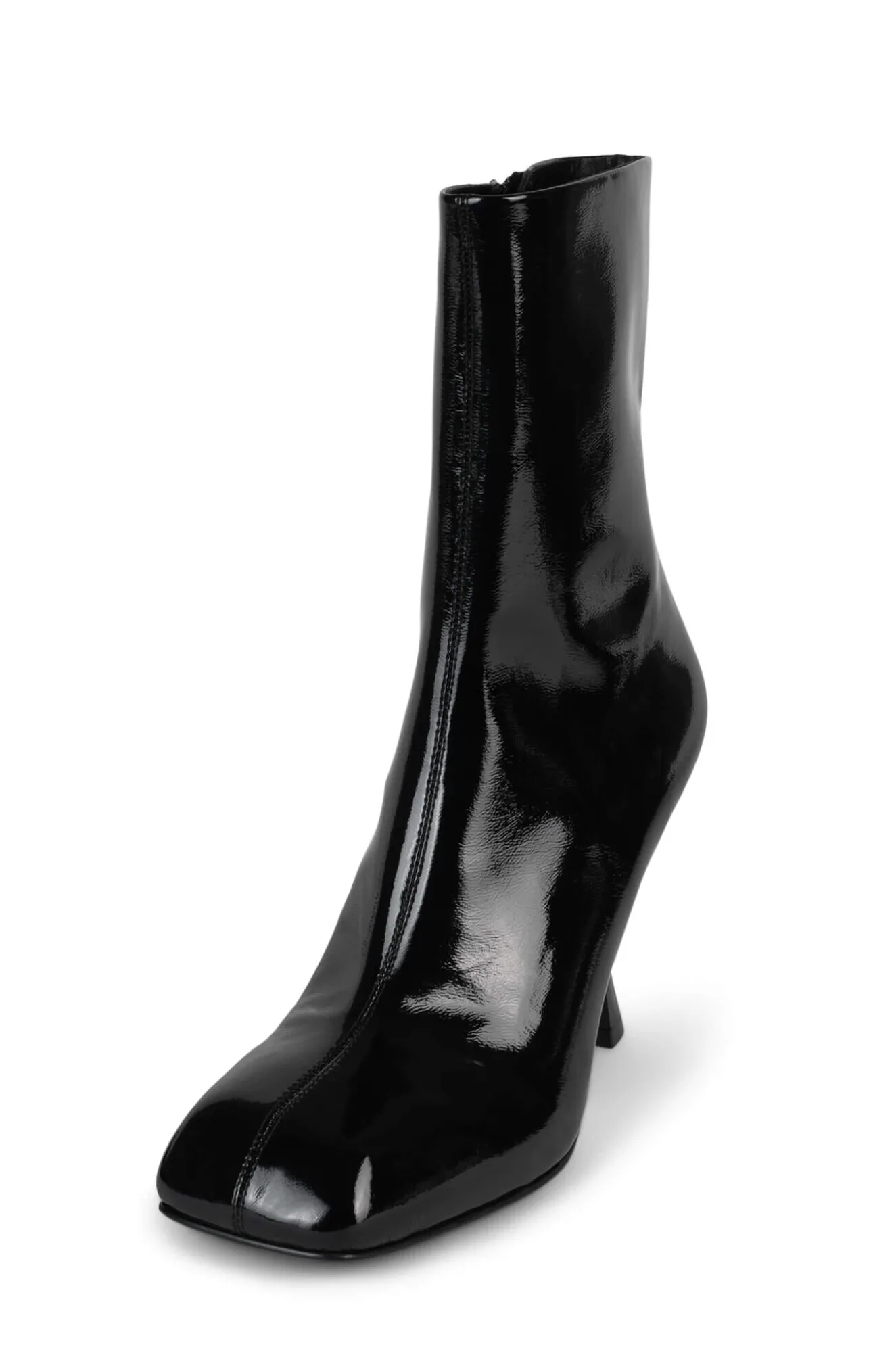 Cheap Jeffrey Campbell PLEASED-M Blackpatentstretch