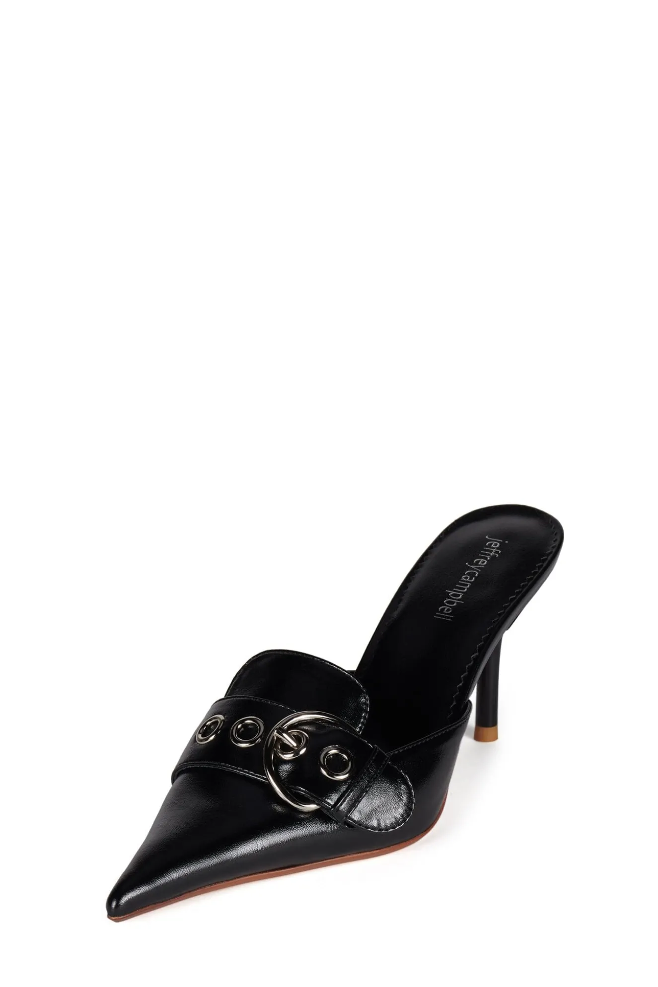 Shop Jeffrey Campbell SECURED Blacksilver