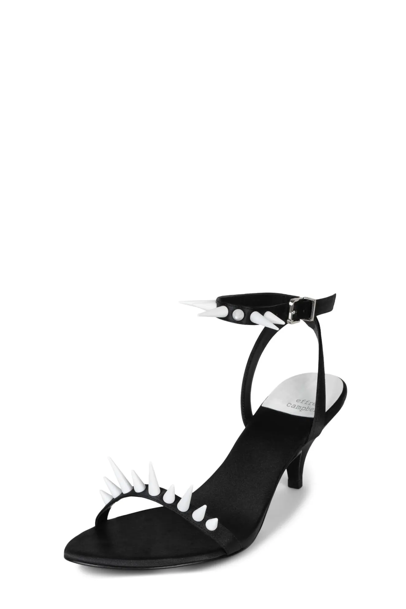 Store Jeffrey Campbell SPIKE-ME Blacksatinwhite
