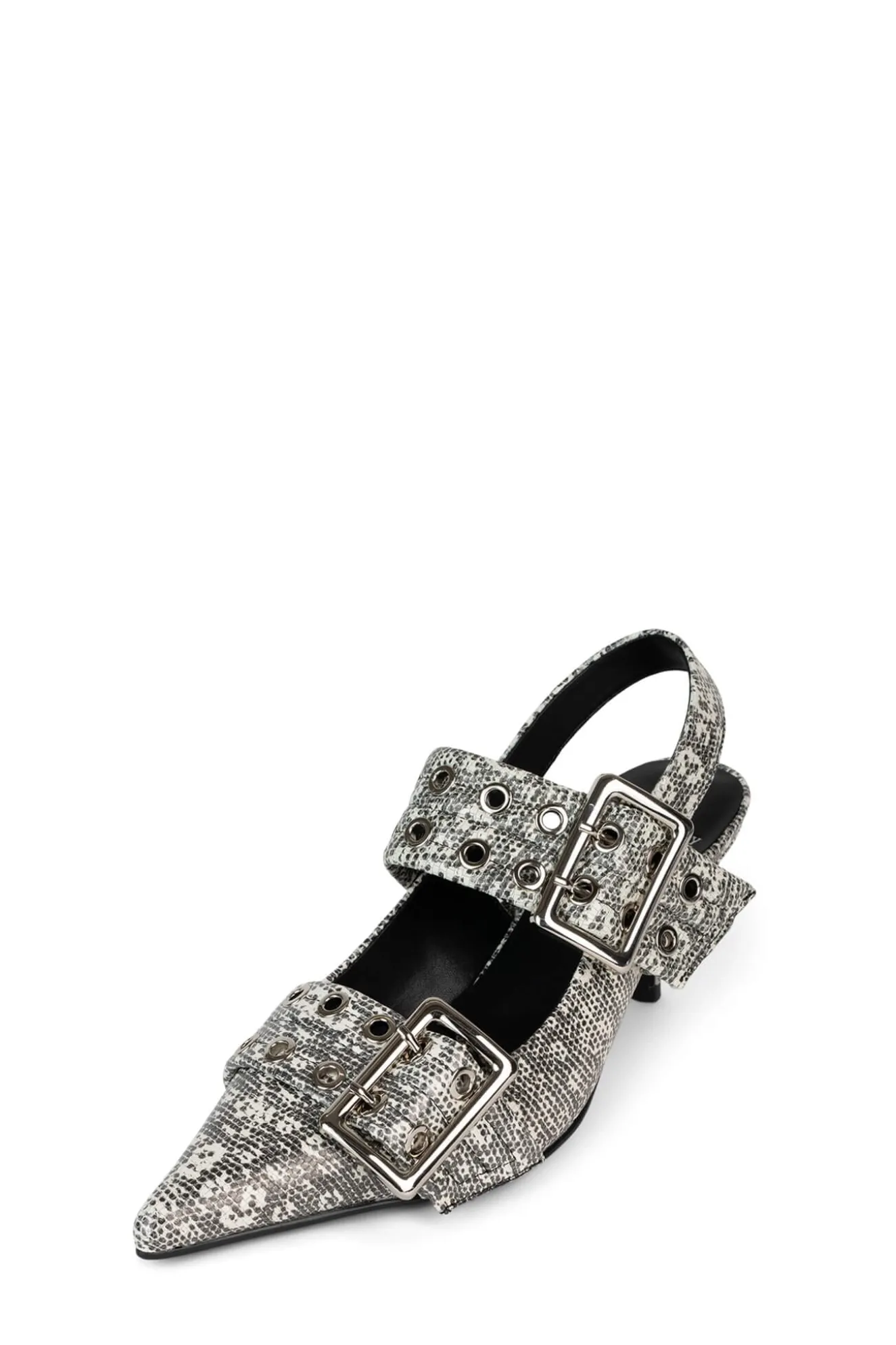 Discount Jeffrey Campbell TIMELY Blackwhitelizard