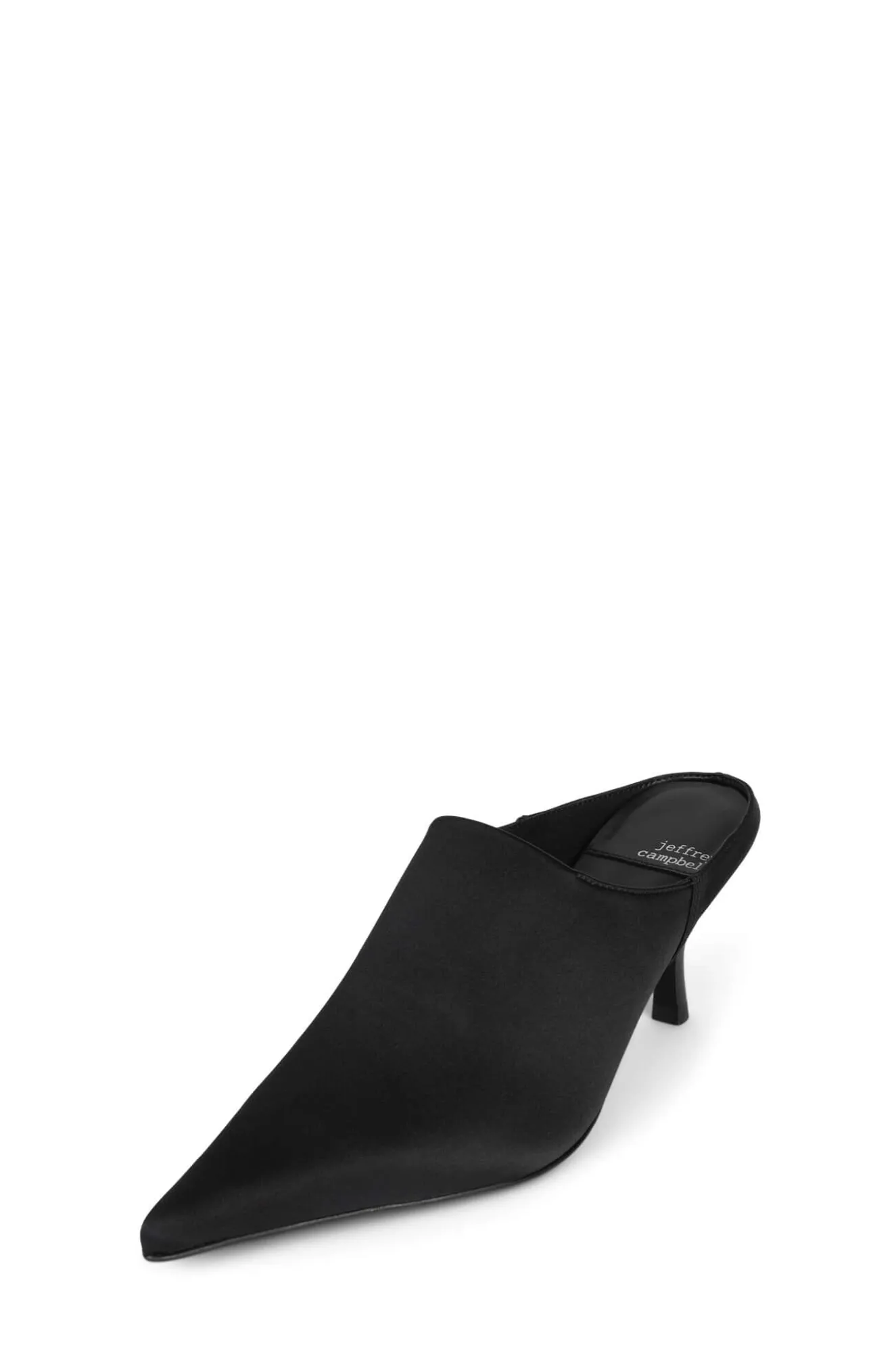 New Jeffrey Campbell TRYSTE Blacksatin