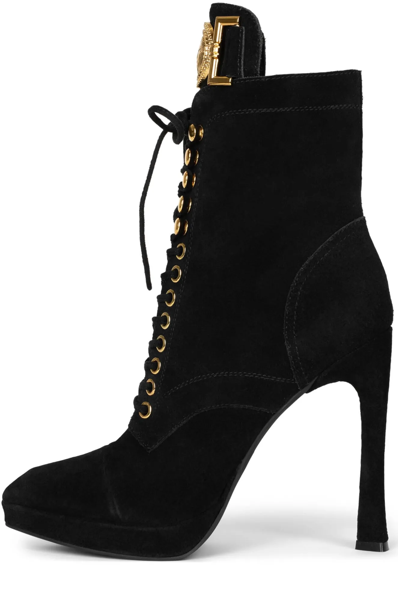 Outlet Jeffrey Campbell WATCH-ME Blacksuedegold